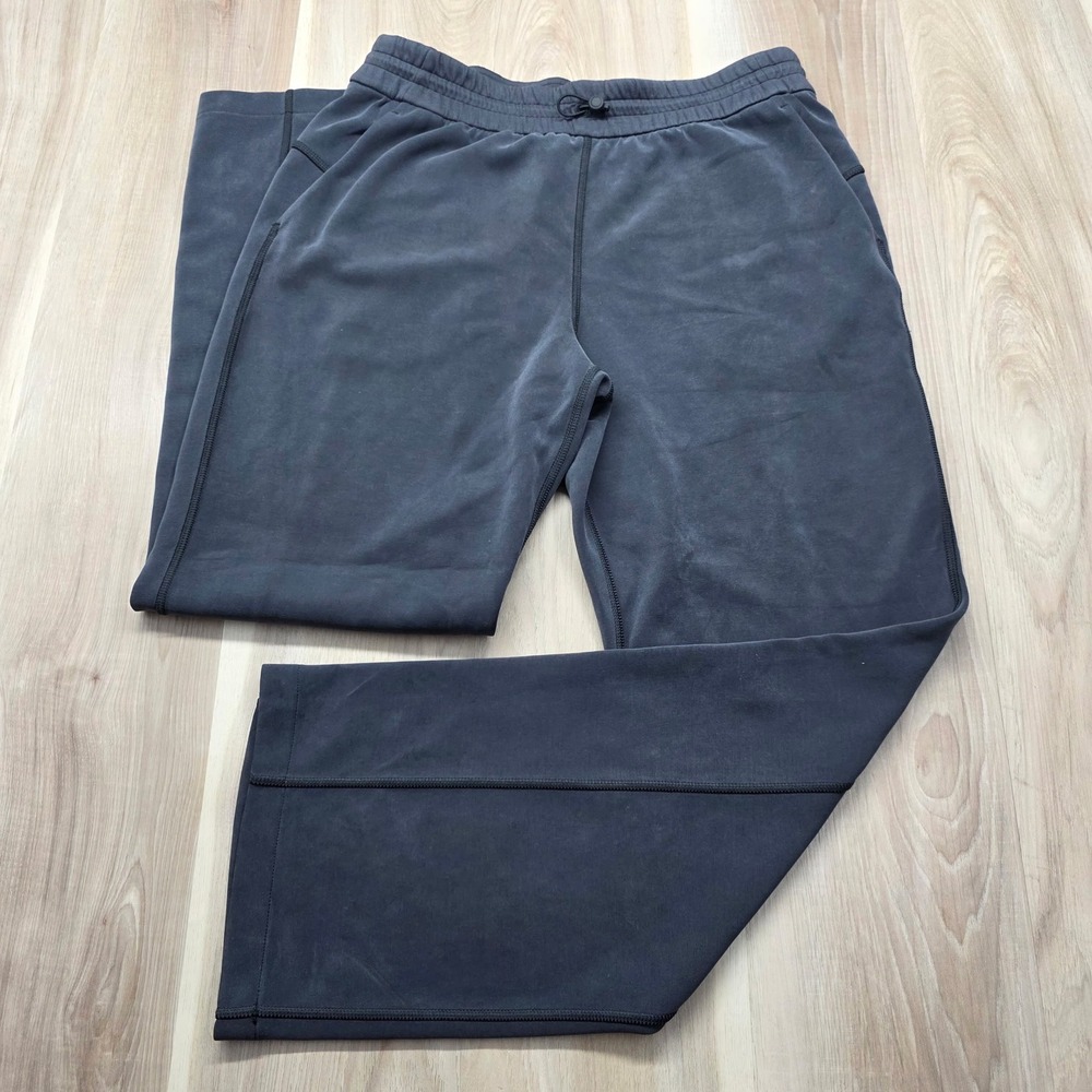 Lululemon Softstreme High-Rise Straight-Leg Pant Black Size 10 Drawcord Lounge